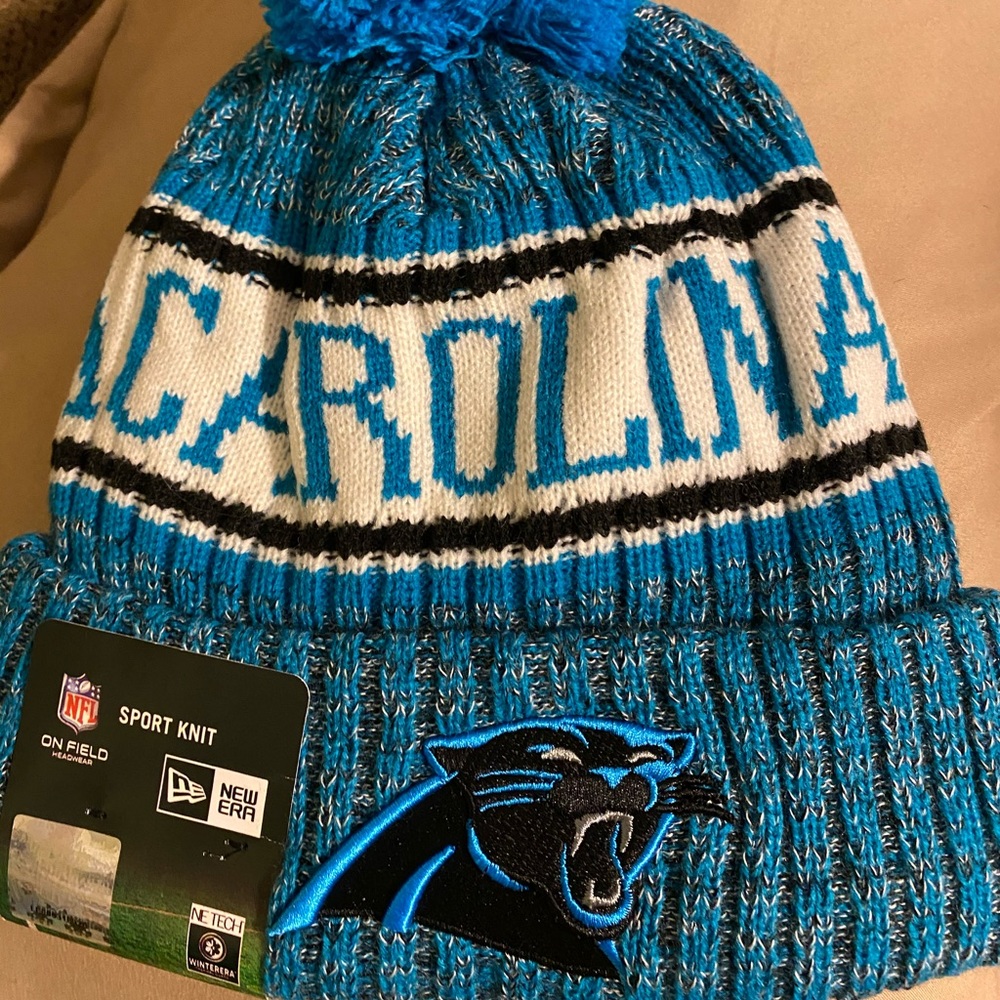 COPY - Carolina Panthers beanie